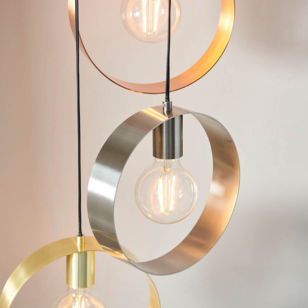 Endon Lighting Lampa wisząca 81922 mosiądz