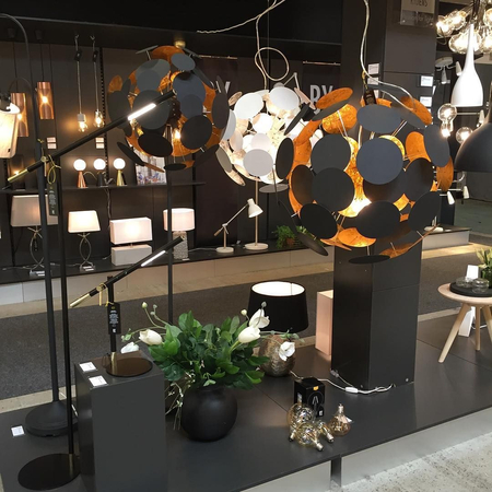 Lampa wisząca By Rydens 2828990-4007 Planet Ø66 cm