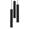 Milagro Lampa wisząca HUDSON BLACK 3xGU10 MLP8793 CZARNY