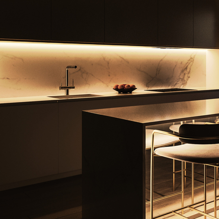 Eko-Light Taśma COB 320/m 4000K IP20 12V 5m EKPL1071