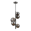 Lampa wisząca Italux PND-406007-V5A-BCR Czarny chrom