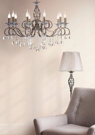 Żyrandol Maytoni RC247-PL-10-R Grace - Mosiądz