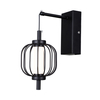 Kinkiet Italux Pedro WL-34405-1-BK Czarny mat, chrom