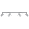 Sollux Lighting Plafon RING 4L zielony oliwkowy SL.1504