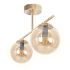 Lampa sufitowa Kaja GRAND K-5411 złoty, bursztynowy