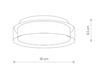 Plafon Nowodvorski 8173 PAN LED S