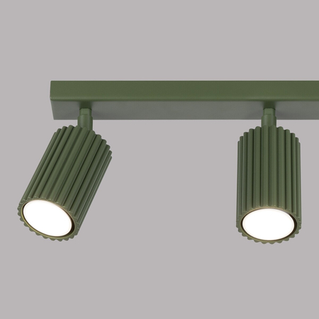 Sollux Lighting Plafon KARBON 3L zielony oliwkowy SL.1619