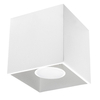 Sollux Lighting Plafon QUAD 1 czarny SL.0022