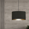 Lampa wisząca HILDE 1 BL BLACK Emibig 1054/1 czarny