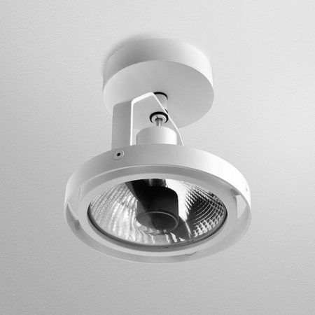 Reflektor AQForm Ares 111 Spot Biały Struktura