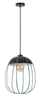 Lampa wisząca Rabalux Svens 72024 czarny matowy