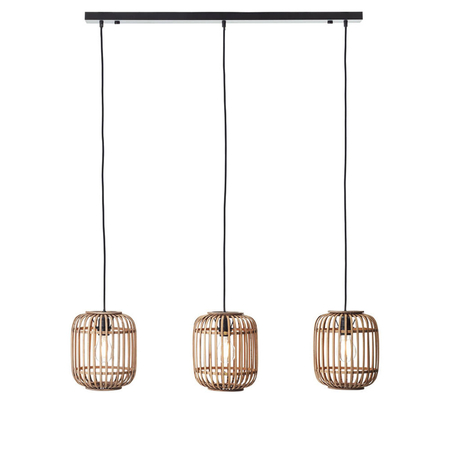 Lampa wisząca Endon Lighting Mathias 101775 drewniany