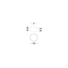 Spot Luces Exclusivas DESARTO LE45510 srebrny i odcienie srebra