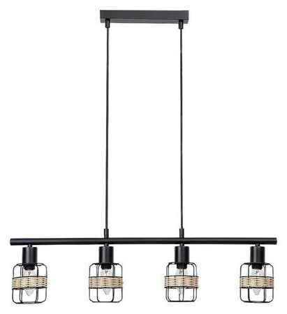 Lampa wisząca Rabalux Indiana 5284 czarny