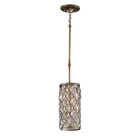 Lampa wisząca Elstead Lighting Lucia srebrny FE-LUCIA-P-D