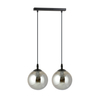 Lampa wisząca COSMO 2 BL GRAFIT Emibig 712/2 czarny