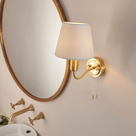 Kinkiet Endon Lighting Conway 93852 mosiądz