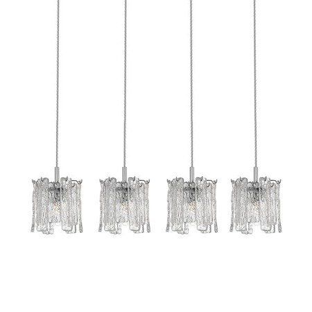 Lampa wisząca Zuma Line P0509-04C-B5AC Froze