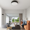 Sollux Lighting Żyrandol SKALA 70 czarny SL.0802
