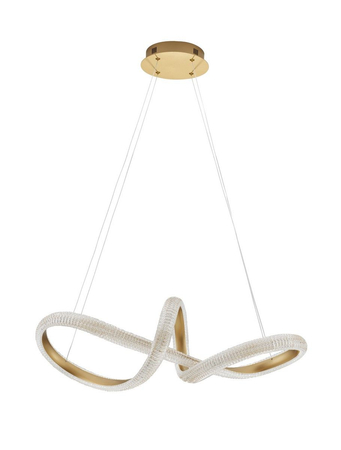 Lampa wisząca Luces Exclusivas AMECA złoty LE42817