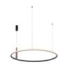 Lampa wisząca WOOD CLAUD Zuma Line 22808-WOOD czarny