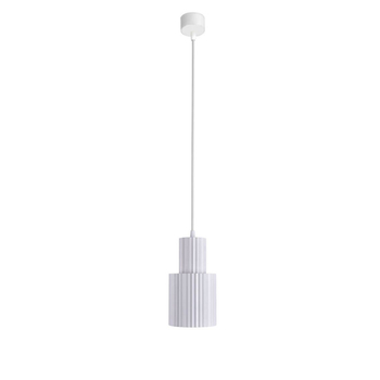 Lampa wisząca Tokio tuba duża 1xE27 biała LP-787/1P L WH