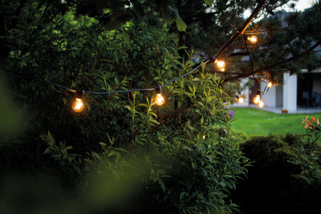 Lampa zewnętrzna FESTOON LIGHTS 9m Nowodvorski 7872 czarny