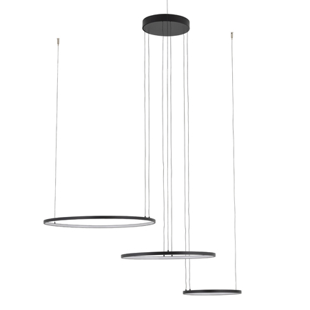 Lampa wisząca Nowodvorski CIRCOLO POWER LED 11648 czarny, biały