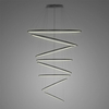 Lampa wisząca Ledowe Okręgi No.8 230 3k biała Dali