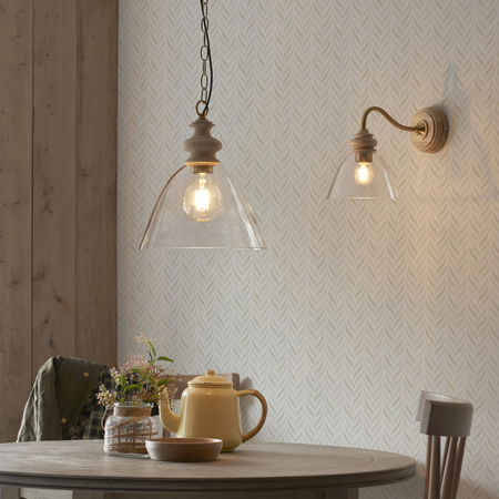Lampa wisząca Endon Lighting Cotswold 110825 mosiądz