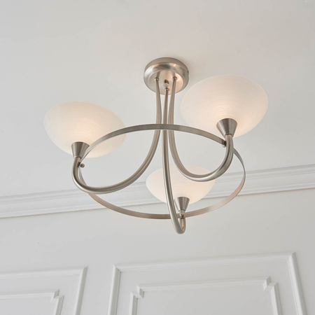 Lampa sufitowa Endon Lighting Cagney CAGNEY-3SC chrom