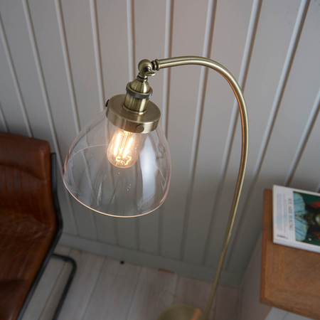 Endon Lighting Lampa podłogowa 77860 mosiądz