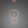 Lampa wisząca Linea No.5 60/40cm miedziana 3k
