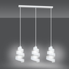 Lampa wisząca SAGA 3 WHITE Emibig 351/3 biały