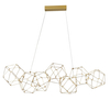 Lampa wisząca Luces Exclusivas ASIS LE41325 złoty