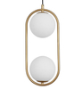 Lampa wisząca Luces Exclusivas RENGO LE41772 mosiądz