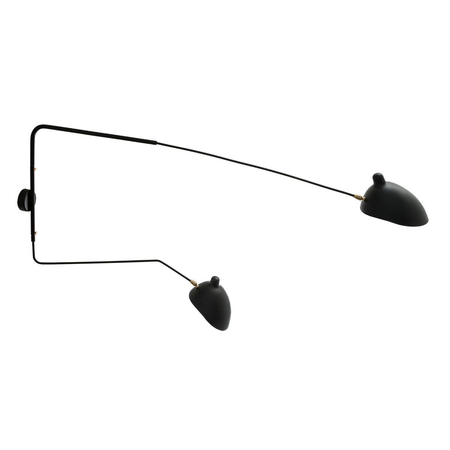 Kinkiet Italux MBE0016-2 Davis Czarny