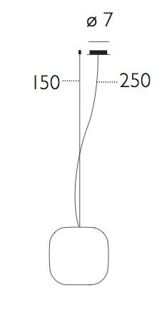 Lampa wisząca Casablanca MU01-B77A Murea Single