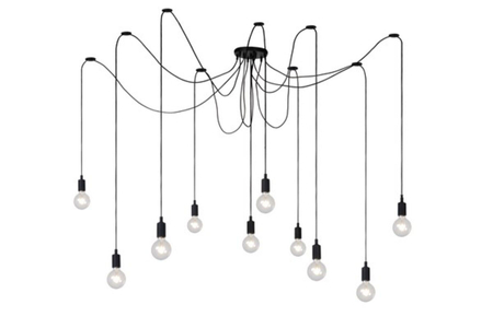 Lampa wisząca Lucide FIX czarny 8408/10/30
