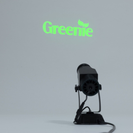 LED projektor Logo Greenie CREE XHP70 30W obrotowy IP20 1-10 metrów