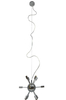 Lampa wisząca SIRIUS LAMPBODY CHROME Azzardo AZ2114 chrome