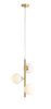 Lampa wisząca FIN Aldex 1120E40_S mosiądz
