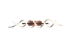 Lampa sufitowa Trio 641810205 czarny/srebrny