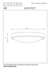 Lampa sufitowa Lucide LEX czarny 8109/01/30