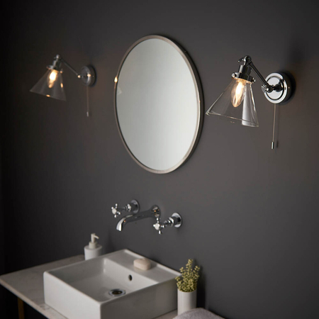 Kinkiet Endon Lighting Faraday 93853 chrom