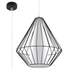 Sollux Lighting Lampa wisząca DEMI czarna SL.0298