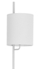 Lampa podłogowa Luces Exclusivas BRUNETE LE42272 biały