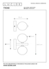 Kinkiet Lucide TYCHO 45274/02/30 czarny