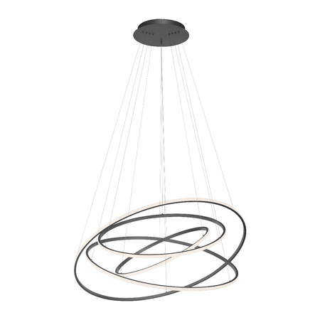Lampa wisząca TESSARA Zuma Line 2124-13 grafitowy