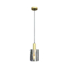 Milagro Lampa wisząca Arcadia Gold 1xE27 ML1816 CZARNY + ZŁOTY